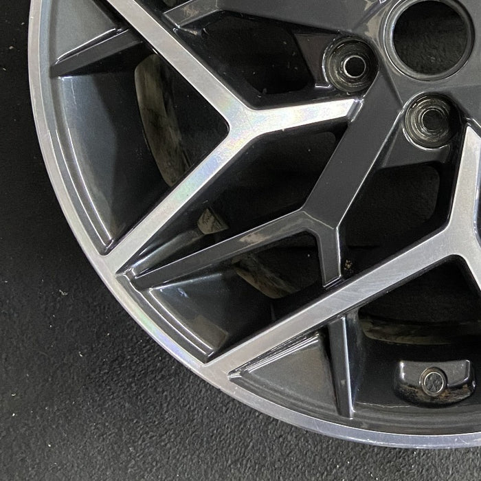 19" HYUNDAI SONATA 21-23 gasoline 19x8 alloy machined face 10 spoke Y spoke Original OEM Wheel Rim