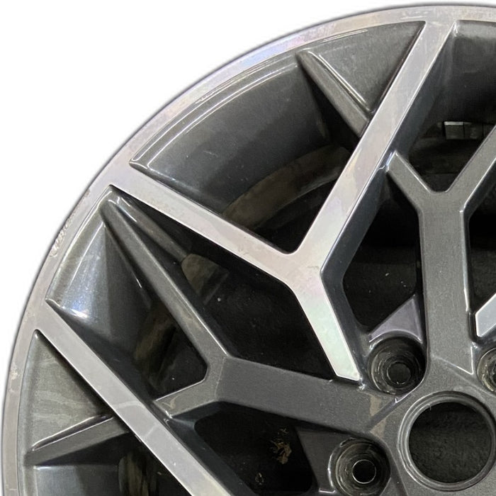 19" HYUNDAI SONATA 21-23 gasoline 19x8 alloy machined face 10 spoke Y spoke Original OEM Wheel Rim