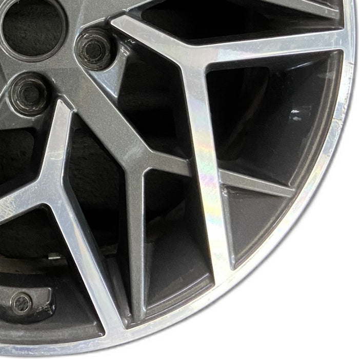 19" HYUNDAI SONATA 21-23 gasoline 19x8 alloy machined face 10 spoke Y spoke Original OEM Wheel Rim