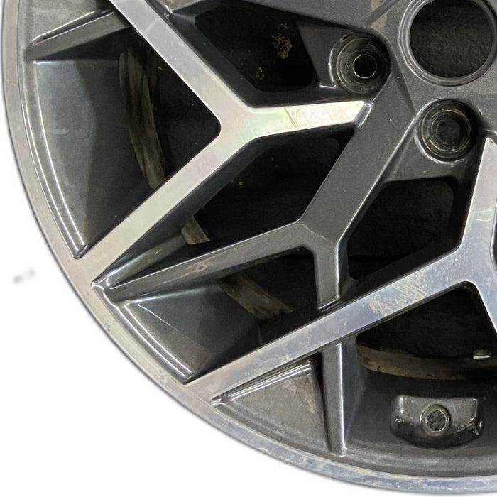 19" HYUNDAI SONATA 21-23 gasoline 19x8 alloy machined face 10 spoke Y spoke Original OEM Wheel Rim