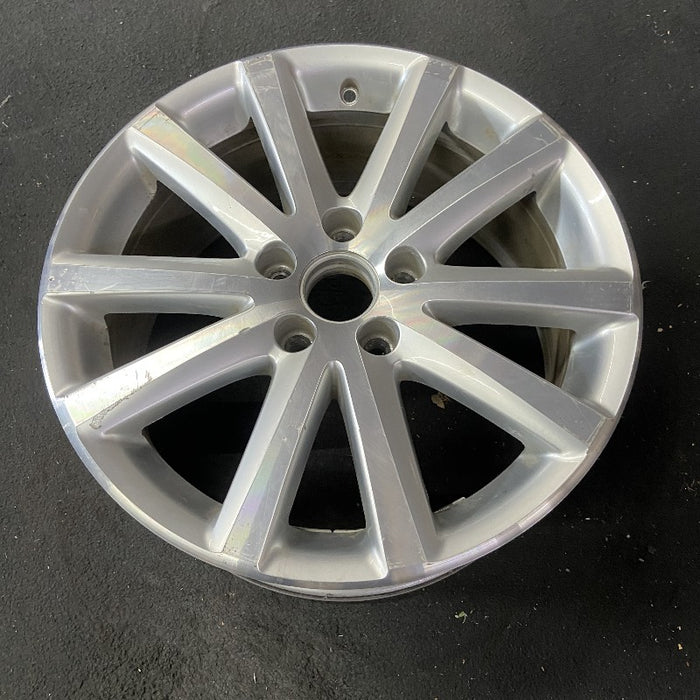 17" VOLKSWAGEN EOS 07-11 17x7-1/2 alloy 10 spoke machine finsh LeMans opt CA5 Original OEM Wheel Rim