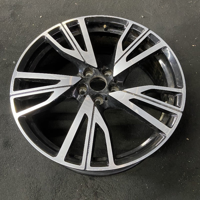 20" BMW i8 14-17 20x7.5 alloy directial frt rear 5 spoke W spoke design L. Original OEM Wheel Rim