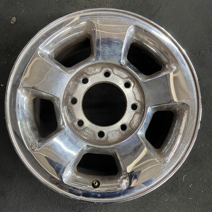 17" DODGE 1500 PICKUP 06 8 lug 17x8 aluminum chrome clad Original OEM Wheel Rim