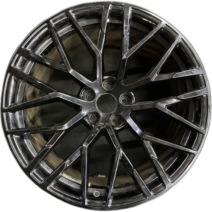 20" AUDI R8 17-18 20x11 rear 20 spoke titanium finish Original OEM Wheel Rim