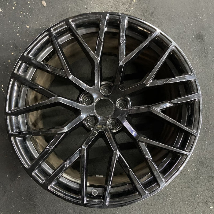 20" AUDI R8 17-18 20x11 rear 20 spoke titanium finish Original OEM Wheel Rim