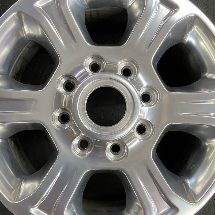 18" DODGE 2500 PICKUP 19-24 18x8 6 spoke aluminum solid spoke opt WBE polished Original OEM Wheel Rim