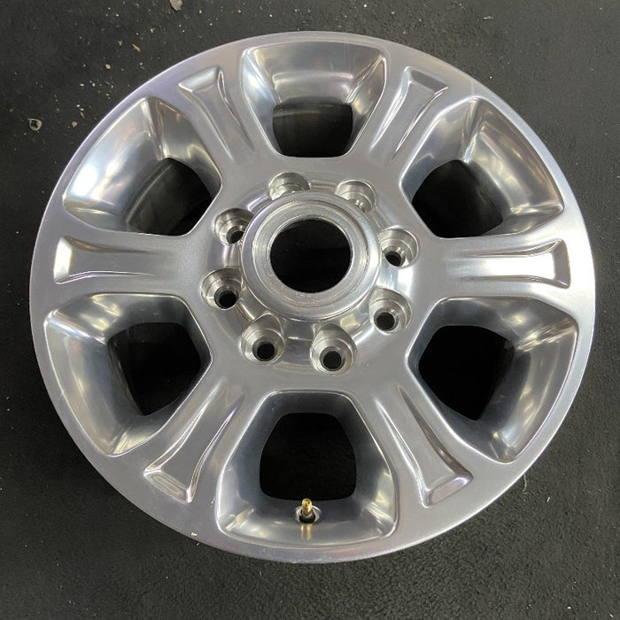 18" DODGE 2500 PICKUP 19-24 18x8 6 spoke aluminum solid spoke opt WBE polished Original OEM Wheel Rim