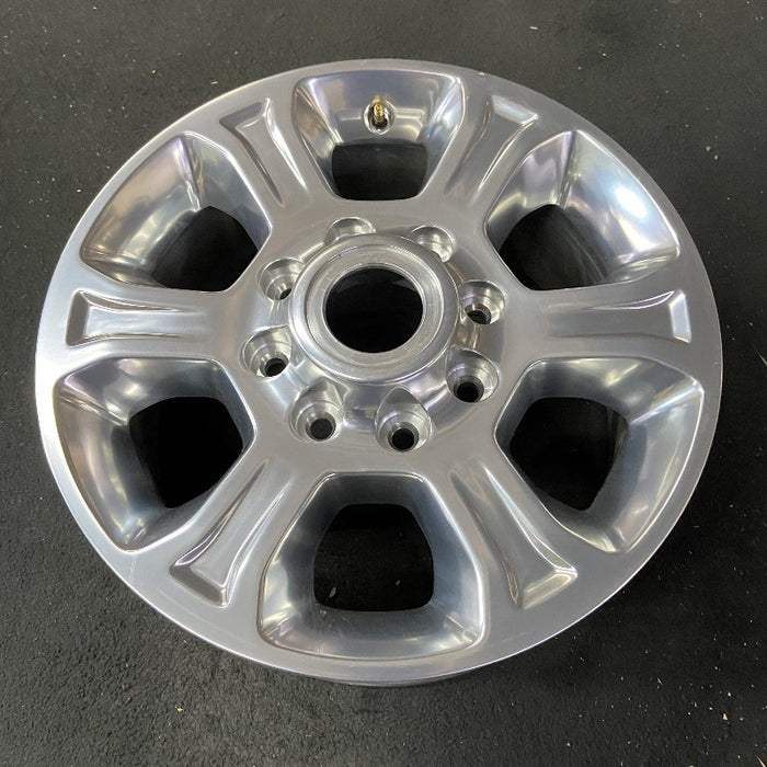 18" DODGE 2500 PICKUP 19-24 18x8 6 spoke aluminum solid spoke opt WBE polished Original OEM Wheel Rim