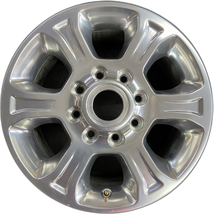 18" DODGE 2500 PICKUP 19-24 18x8 6 spoke aluminum solid spoke opt WBE polished Original OEM Wheel Rim