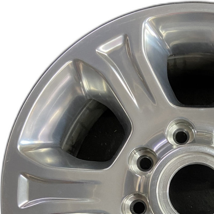 18" DODGE 2500 PICKUP 19-24 18x8 6 spoke aluminum solid spoke opt WBE polished Original OEM Wheel Rim