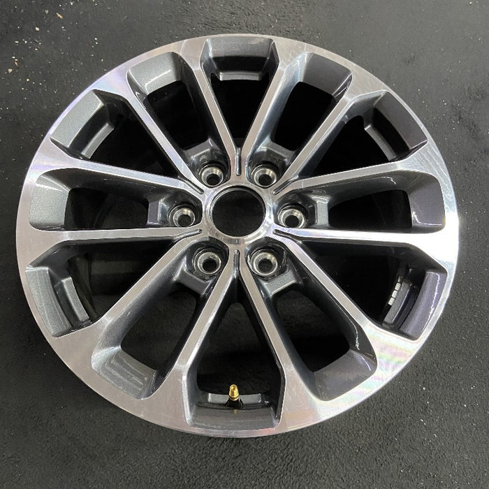 18" FORD F150 PICKUP 18-20 18x7.5 aluminum 12 spoke 6 split spoke machined machined spoke face Original OEM Wheel Rim