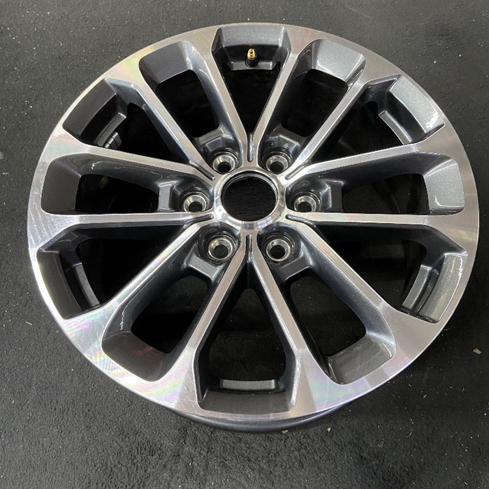 18" FORD F150 PICKUP 18-20 18x7.5 aluminum 12 spoke 6 split spoke machined machined spoke face Original OEM Wheel Rim