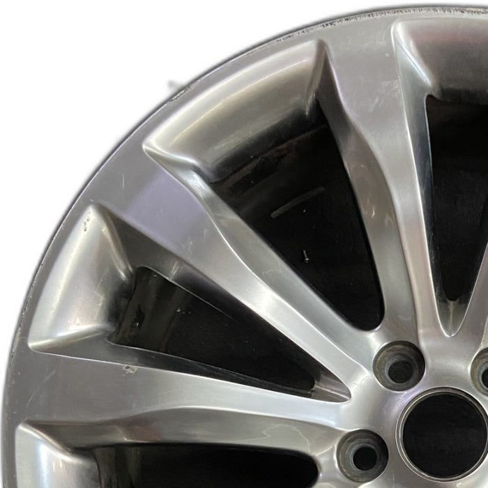 20" 300 15-22 20x8 alloy 10 spoke flared spoke polished Original OEM Wheel Rim