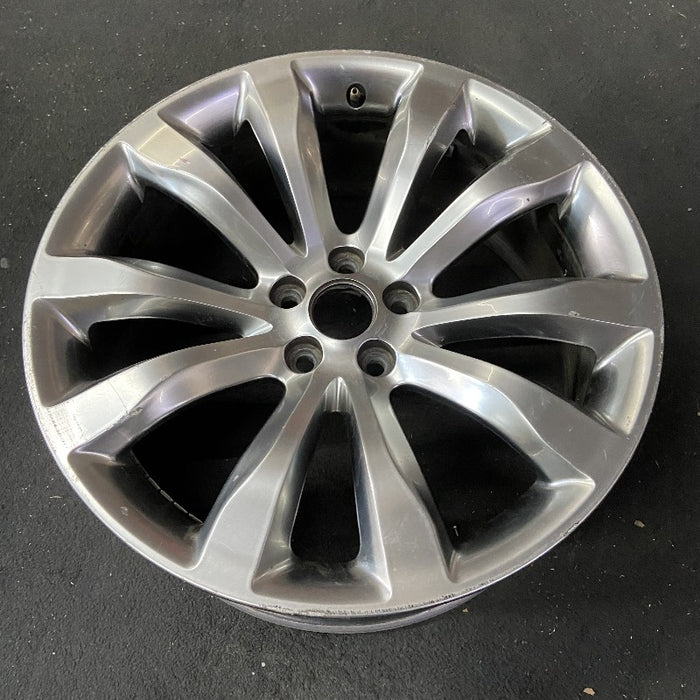 20" 300 15-22 20x8 alloy 10 spoke flared spoke polished Original OEM Wheel Rim