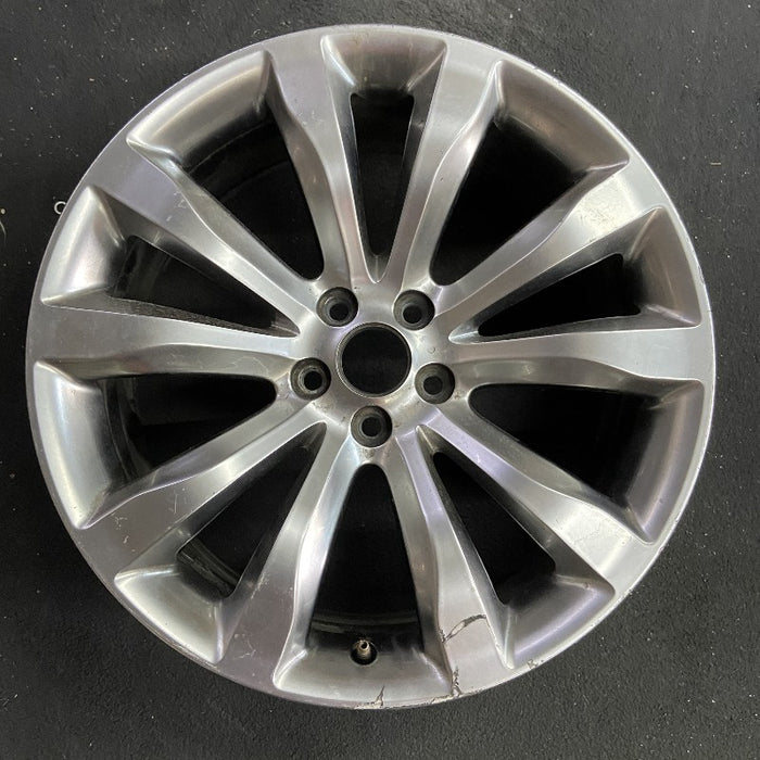 20" 300 15-22 20x8 alloy 10 spoke flared spoke polished Original OEM Wheel Rim