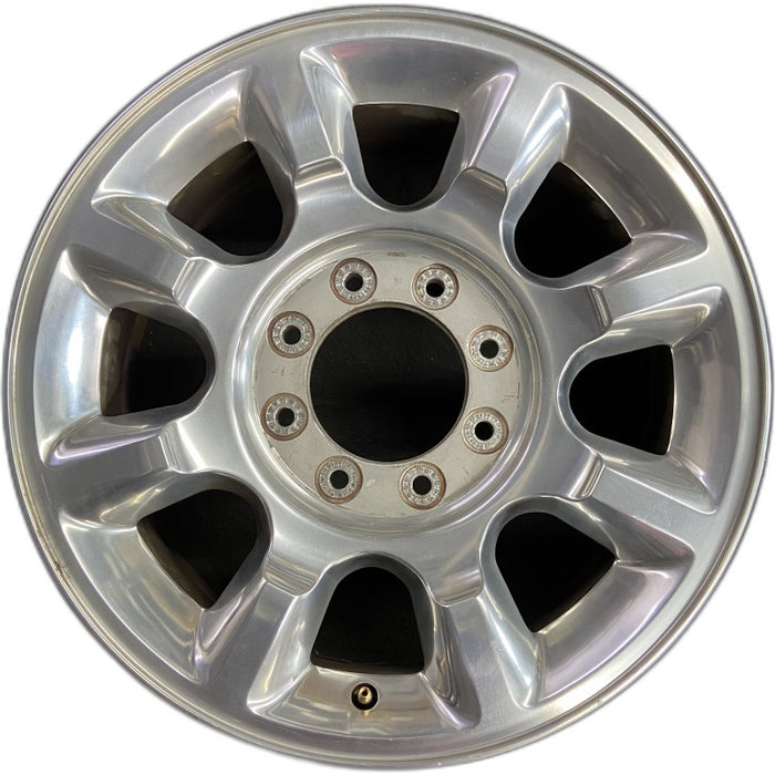 20" FORD F250SD PICKUP 11-16 20x8 aluminum TPMS 8 spoke polished Original OEM Wheel Rim