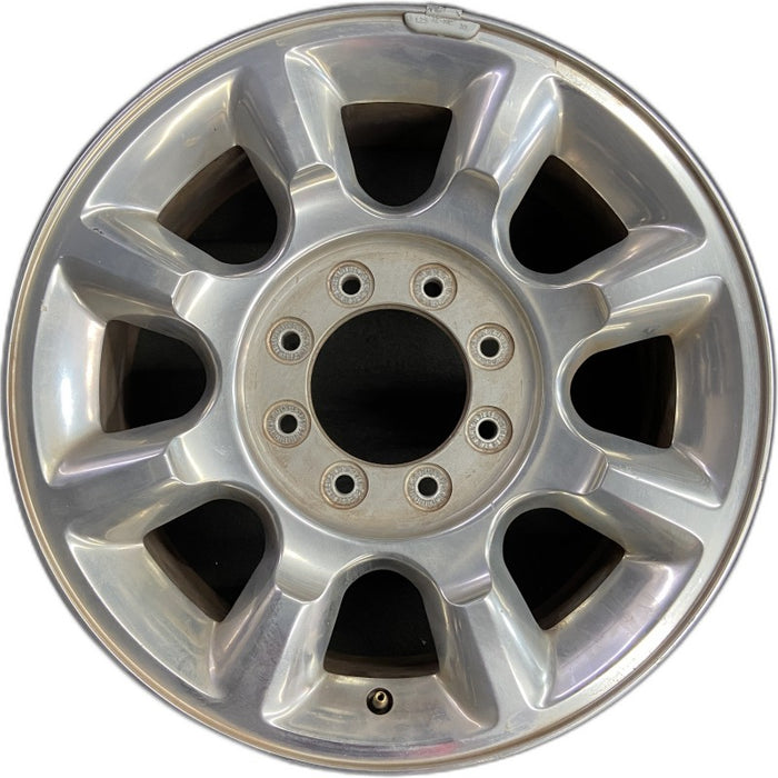 20" FORD F250SD PICKUP 11-16 20x8 aluminum TPMS 8 spoke polished Original OEM Wheel Rim