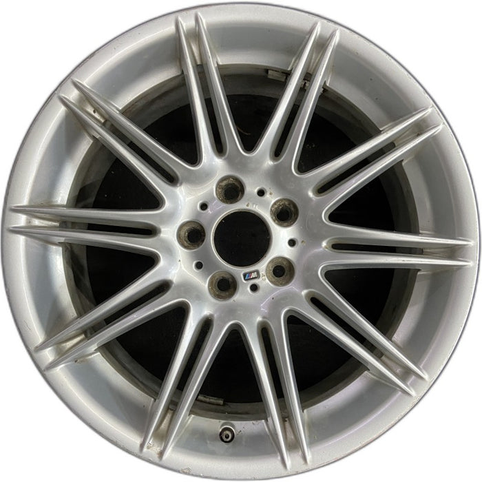 19" BMW 323i 07-12 19x8 alloy frt 10 double spoke narrow spoke end Original OEM Wheel Rim