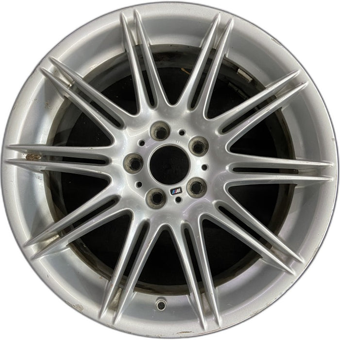 19" BMW 323i 07-12 19x8 alloy frt 10 double spoke narrow spoke end Original OEM Wheel Rim