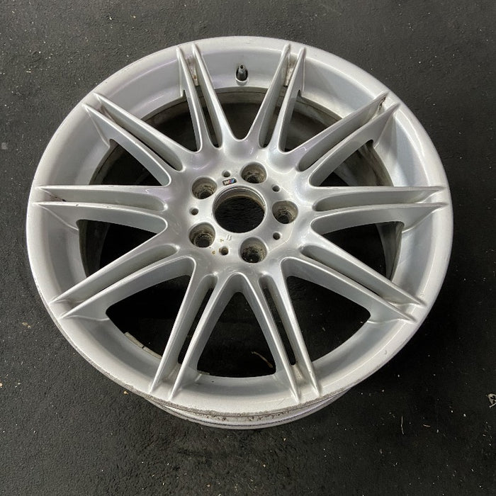 19" BMW 323i 07-12 19x8 alloy frt 10 double spoke narrow spoke end Original OEM Wheel Rim