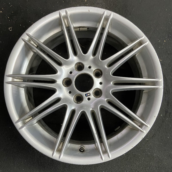 19" BMW 323i 07-12 19x8 alloy frt 10 double spoke narrow spoke end Original OEM Wheel Rim