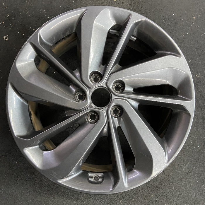 18" NIRO 17-18 18x7.5 5 split spoke alloy gray Original OEM Wheel Rim