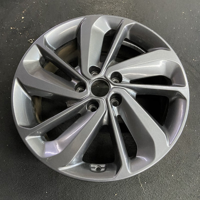 18" NIRO 17-18 18x7.5 5 split spoke alloy gray Original OEM Wheel Rim