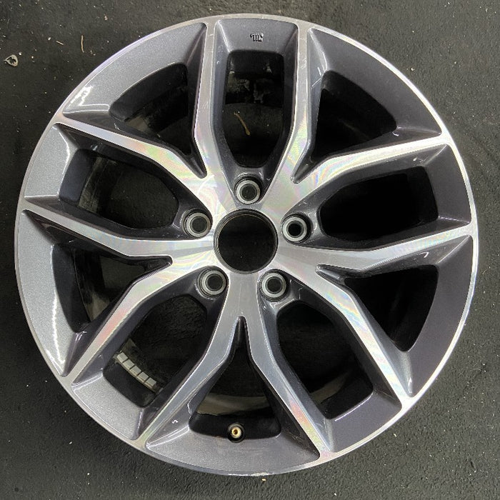 17" ILX 19-22 17x7 alloy w/machined face Y spoke factory installed Original OEM Wheel Rim