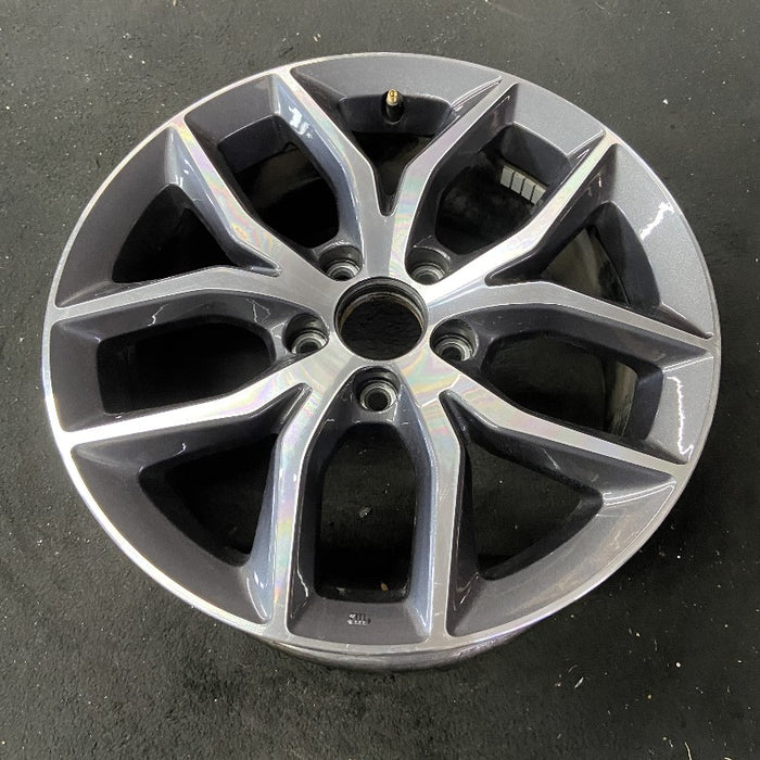 17" ILX 19-22 17x7 alloy w/machined face Y spoke factory installed Original OEM Wheel Rim