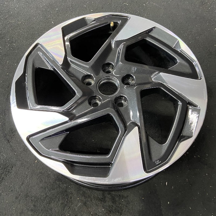 18" XV CROSSTREK 24 18x7 alloy angled spoke machined face with pockets Original OEM Wheel Rim