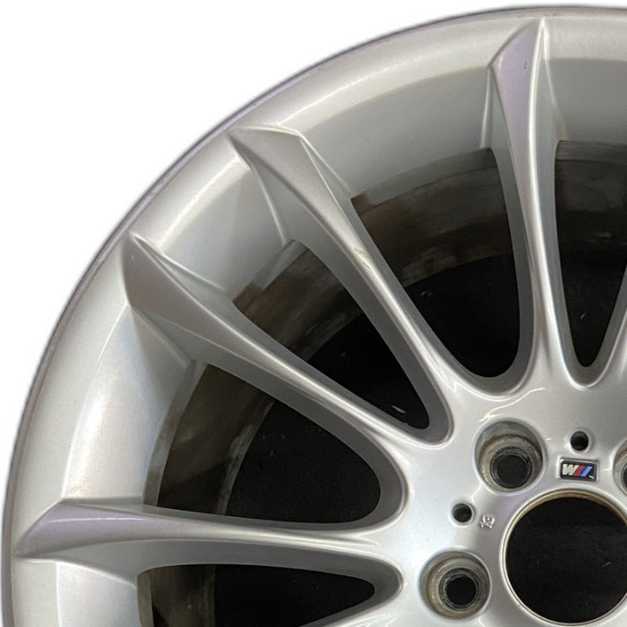 19" BMW 535i GT 10-17 19x9.5 alloy 7 spoke rear V spoke flat spoke edge narrow spoke Original OEM Wheel Rim