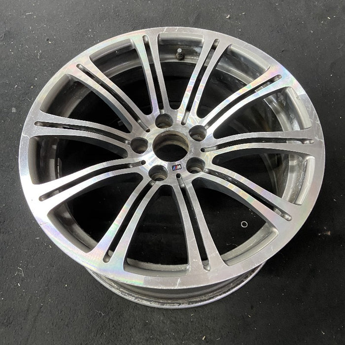 19" BMW M3 08-13 19x9.5 alloy rear 10 double spoke 23mm offset Original OEM Wheel Rim