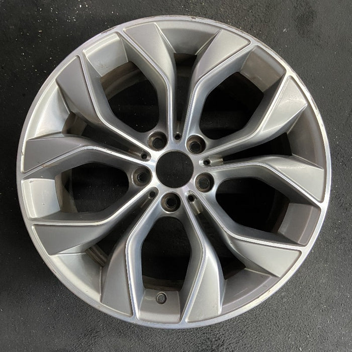 19" BMW X3 15-17 19x8.5 alloy frt or rear 5 spoke Y spoke Original OEM Wheel Rim