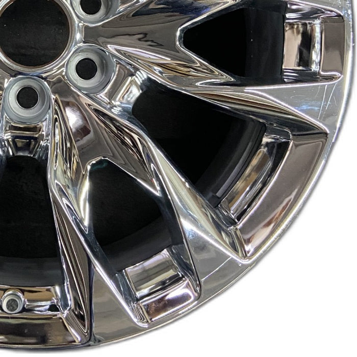 22" SIERRA 1500 PICKUP 23 22x9 raised spoke 12 spoke chrome opt SSI Original OEM Wheel Rim