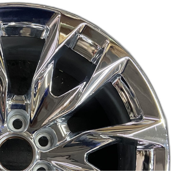 22" SIERRA 1500 PICKUP 23 22x9 raised spoke 12 spoke chrome opt SSI Original OEM Wheel Rim