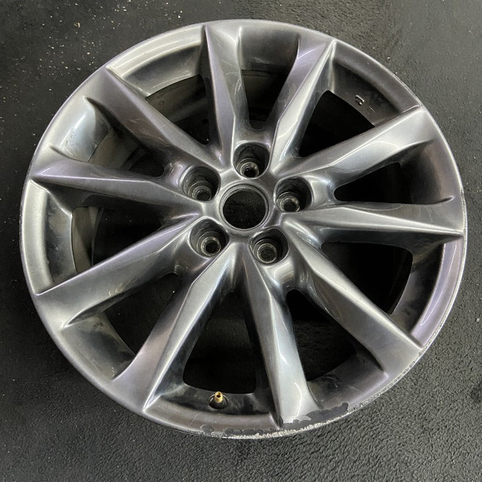 18" MAZDA 3 17-18 18x7 alloy dark silver Original OEM Wheel Rim