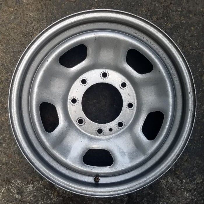 18" FORD F250SD PICKUP 11-13 18x8 SRW TPMS steel    argent Original OEM Wheel Rim