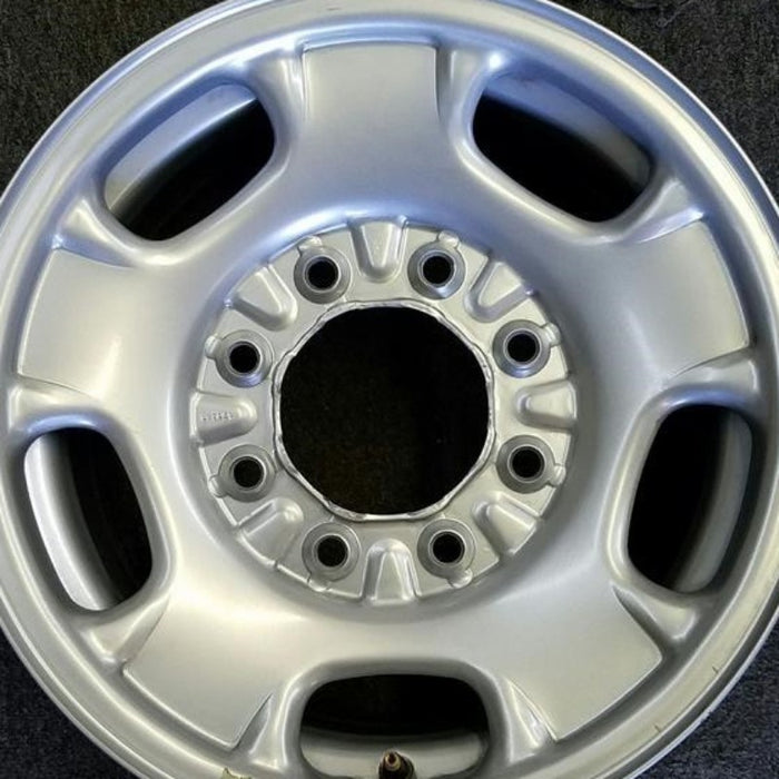 17" SIERRA 2500 PICKUP 11-14 17x7.5 steel  silver opt NZ4 Original OEM Wheel Rim