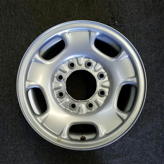 17" SIERRA 2500 PICKUP 11-14 17x7.5 steel  silver opt NZ4 Original OEM Wheel Rim