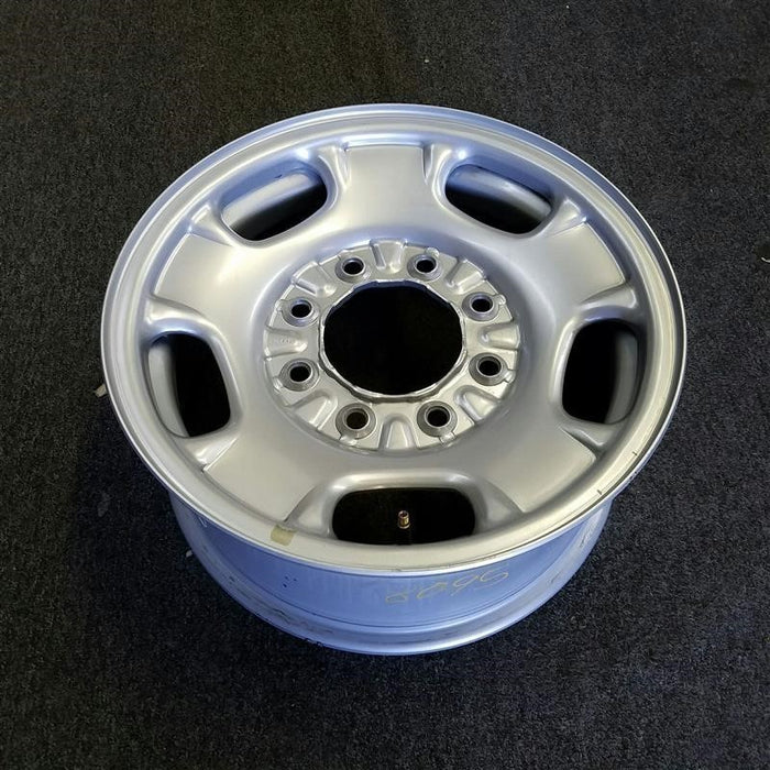 17" SIERRA 2500 PICKUP 11-14 17x7.5 steel  silver opt NZ4 Original OEM Wheel Rim