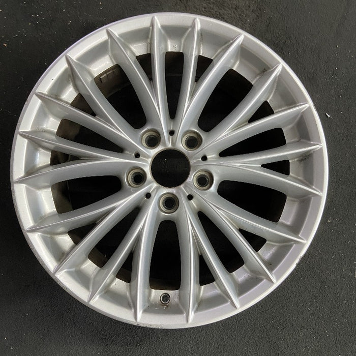 18" BMW 323i 08-11 18x8 alloy frt 10 spoke frt V spoke Original OEM Wheel Rim