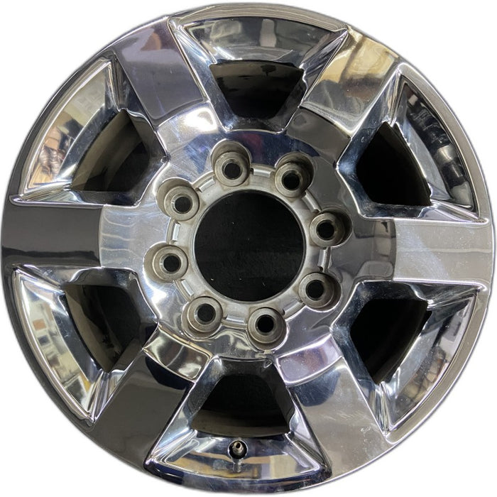 18" SIERRA 2500 PICKUP 15-18 18x8 aluminum 6 spoke flat spoke opt PYR Original OEM Wheel Rim