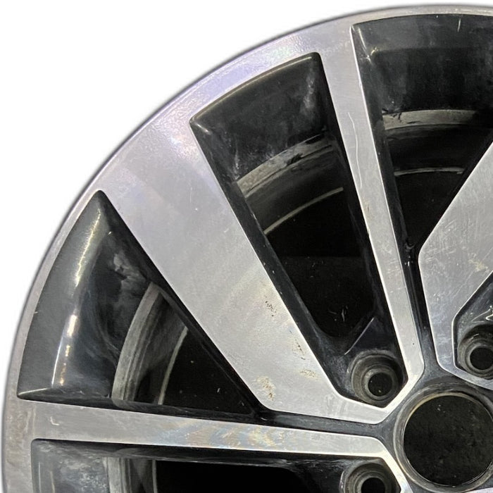 18" JETTA GLI 19-21 18x7.5 alloy 5 double spoke machined face with pockets Original OEM Wheel Rim