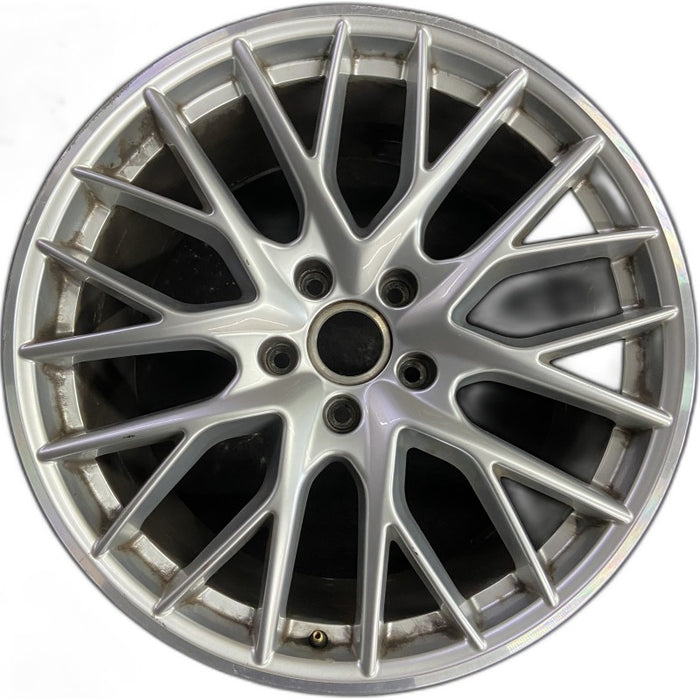 21" PORSCHE PANAMERA 17-23 alloy 21x11.5 10 spoke Y spoke design silver Original OEM Wheel Rim