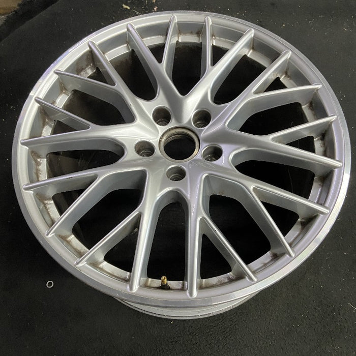 21" PORSCHE PANAMERA 17-23 alloy 21x11.5 10 spoke Y spoke design silver Original OEM Wheel Rim