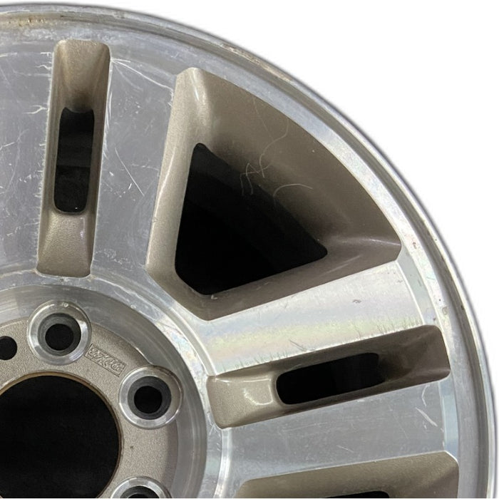 18" FORD F150 PICKUP 04 New Style 18x7.5 aluminum 5 spoke machined face split spokes pockets Original OEM Wheel Rim