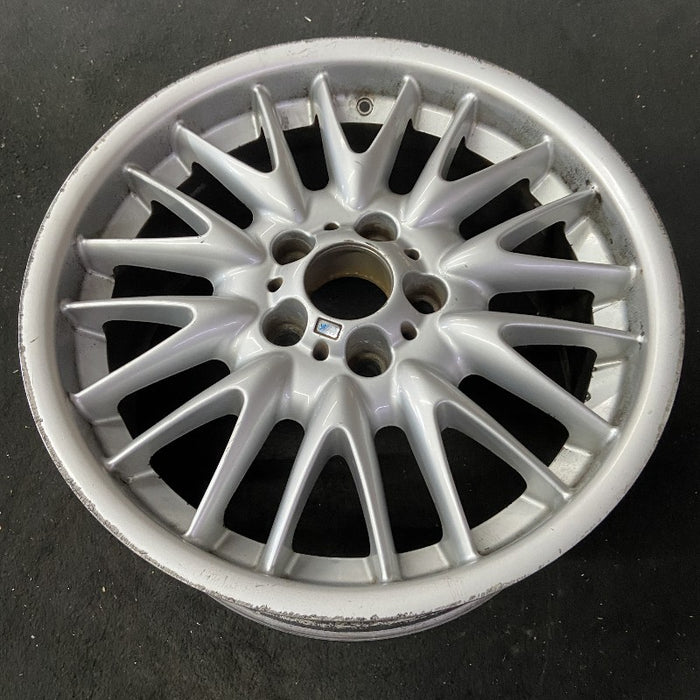 18" BMW 320i 01-05 Sdn Canada market 18x8.5 alloy rear 10 spoke V spoke design Original OEM Wheel Rim