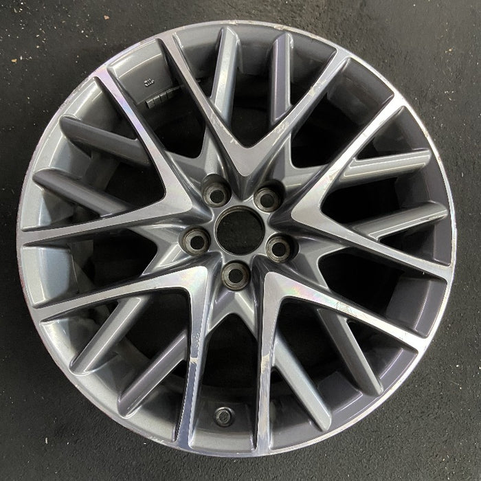 19" LEXUS RC200T 16-17 19x8 alloy 20 spoke 10 split spoke Original OEM Wheel Rim