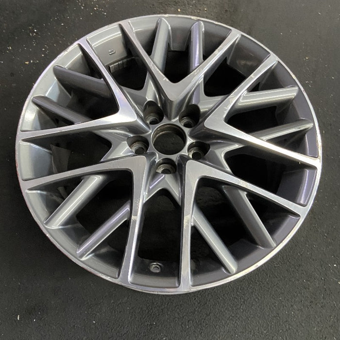 19" LEXUS RC200T 16-17 19x8 alloy 20 spoke 10 split spoke Original OEM Wheel Rim