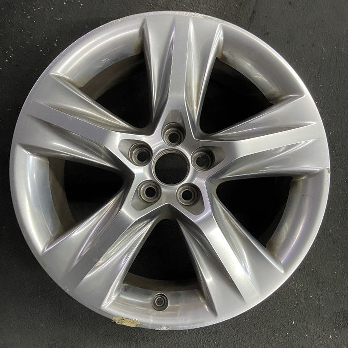 19" HIGHLANDER 14-16 19x7.5 alloy 5 spoke bright chrome Original OEM Wheel Rim